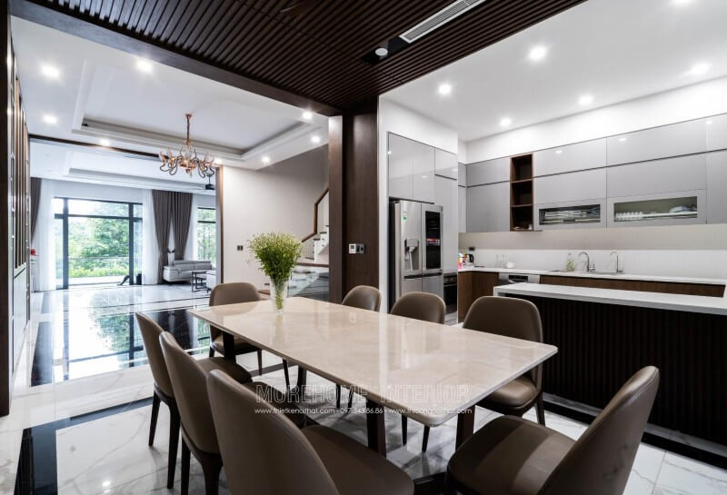 Hình ảnh thi công nội thất biệt thự đẹp được đón nhận nhiệt tình